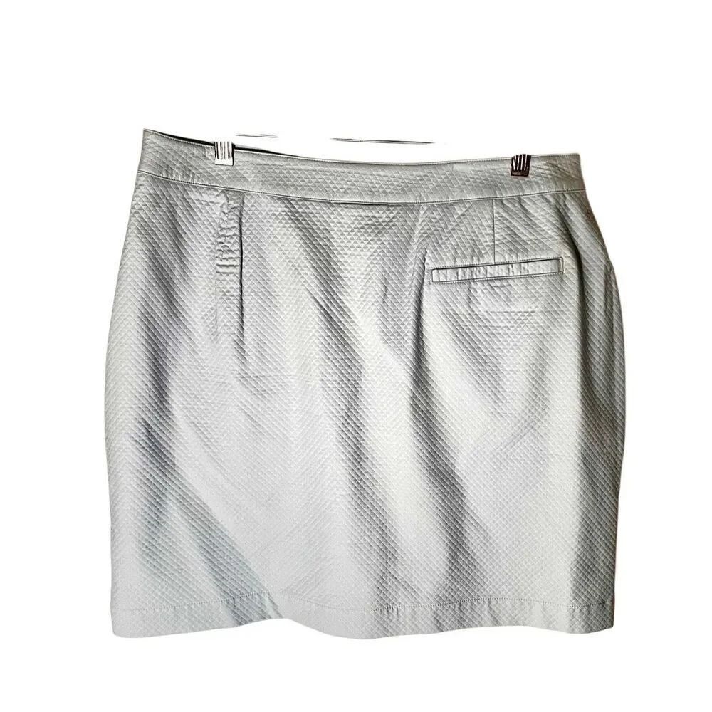 LizGolf Blue Skort Golf Liz Claiborne 12 Skirt With Under Shorts